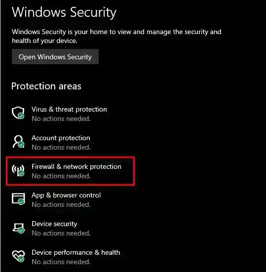windows security